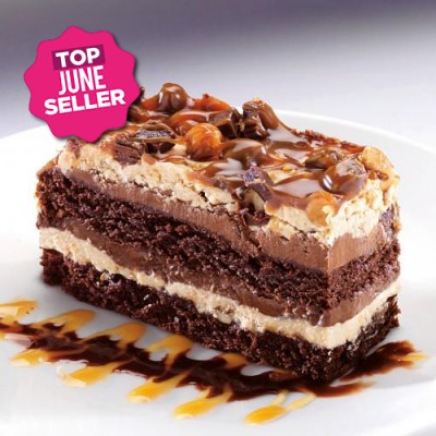 Sweet Street Chocolate Peanut Butter Stack  8x8ptn