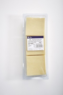 Chefs' Selections White Cheddar Slices 50'S 6x1kg