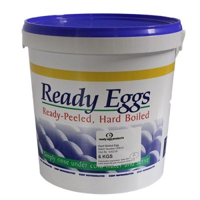 Fresh Eggs Boiled & Peeled (120) 1x6kg