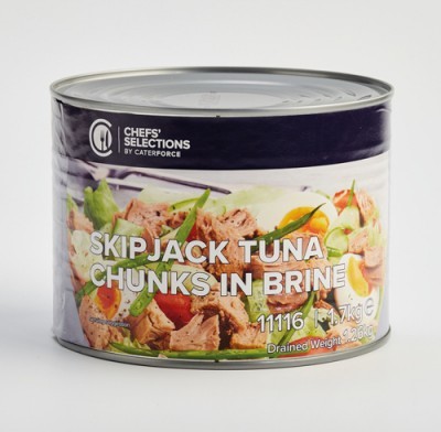 Chefs' Selections Tuna Chunk Brine Tin 6x1.7kg