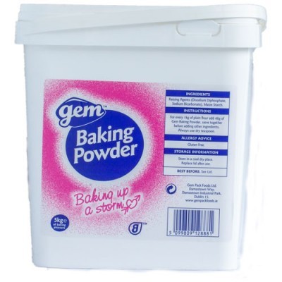 Gem Gluten Free Baking Powder 1x5kg  