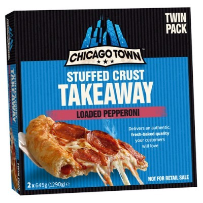 Chicago Town 12" Pepperoni Pizza  4x2x645g