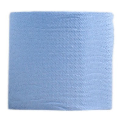 2Ply Deluxe Blue Roll 150 metres (1 x 6)