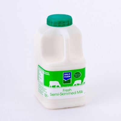 Dale Farm Semi Skimmed Milk (10x250ml)