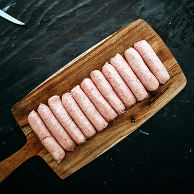 Causeway Prime Fresh Pork Sausages 8'S 1x10lb