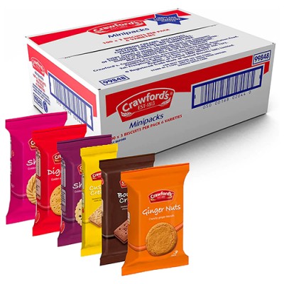 Chefs' Selections Mini Packs Biscuit Selection 1x100