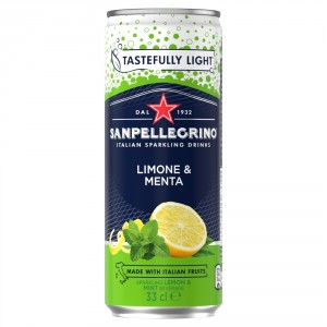 San Pelligrino Lemon & Mint 4x6x330ml