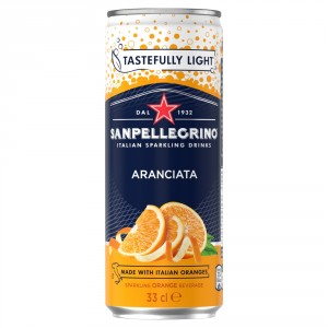 San Pellegrino Orange Can 4x6x330ml