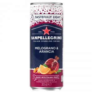 San Pelligrino Pomegranate & Orange 4x6x330ml