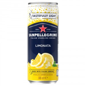 San Pellegrino Lemon Cans 4x6x330ml