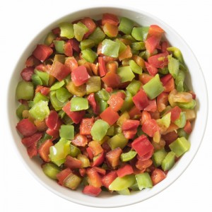 Diced Peppers Red&Green 4x2.5kg