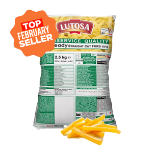 Lutosa 10mm Extra Crispy Chips 4x2.5kg