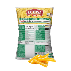 Lutosa 10mm Extra Crispy Chips 4x2.5kg