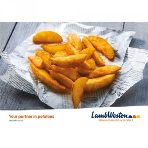 Lamb Weston Crispy Seasoned Potato Cubes (4x2.5kg)