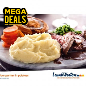 Lamb Weston Mashed Potatoes Homestyle Mash 4x2.5kg