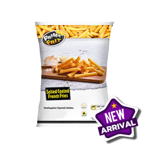 Prima Frit Straight cut Fries 9mm 4x2.25kg (Coated Skin Off)