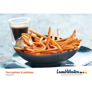 Lamb Weston Sweet Potato Fries 4x2.5kg