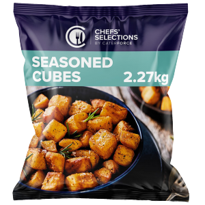 Chefs' Selections Seasoned Cubes 4x2.27kg