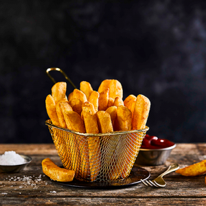 Chefs' Selections 15mm Premium Rustic Fries 4x2.27kg