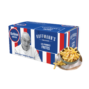 Koffman Pommes Frite 10mm Skin On 4x2.27Kg