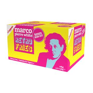 Marco Pierre White Retro Fries 6mm Skin Off 4x2.5kg
