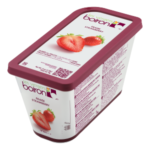 Frozen Strawberry Puree 6x1kg