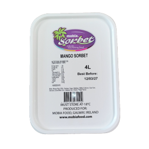 Mobia Mango Sorbet Easy Scoop 4x4ltr