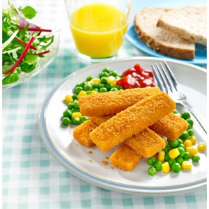 Cod Fillet Fish Fingers 6x60x25g