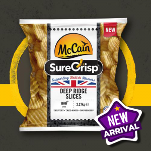 McCain Surecrisp Deep Ridge Slices 4x2.27kg