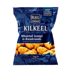 Kilkeel Wholetail Breaded Scampi 5x1kg (4WayCook)