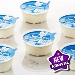 Hollowtree Vanilla Flavour Ice Cream Tubs 32x110ml 