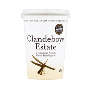 Clandeboye Greek Style Yoghurt 6x450g (Vanilla)