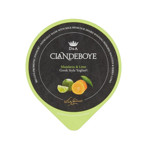 Clandeboye Mandarin & Lime Yoghurt 6x150g