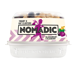 Nomadic Yoghurt & Oat Bowl Blueberry & Blackberry 6x169g