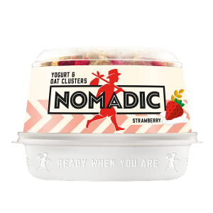 Nomadic Yoghurt & Oat Bowl Strawberry 6x169g