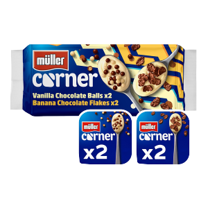 Muller Crunch Corner 3x4pk (124G)