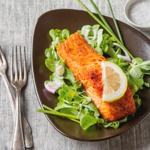 5/6oz Salmon Fillets  1x10ptn