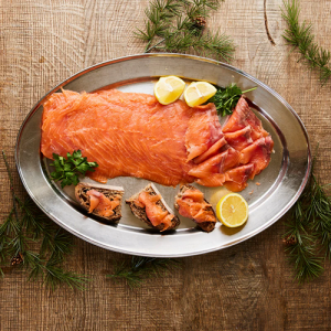 Smoked Salmon Sides Frozen 10x1kg