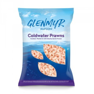 Glenmur Seafoods Cooked & Peeled Large Prawn 5x1.2kg