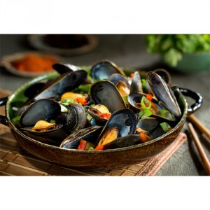 Bantry Bay Mussels Cooked 5x1kg