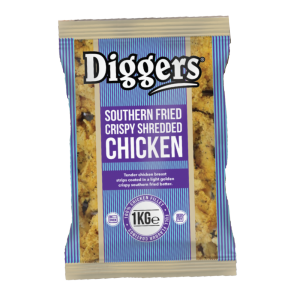 Diggers Southern Fried Shredded Chicken 5x1kg