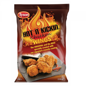 Hot n Kickin Chicken Wings 5x2kg