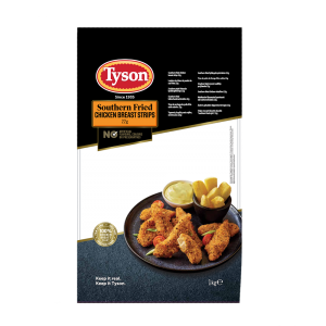Tyson Southern Fried Chicken Breast Strips 10x1kg