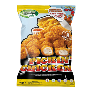Meadowvale Pickin Popcorn Chicken 10x1kg