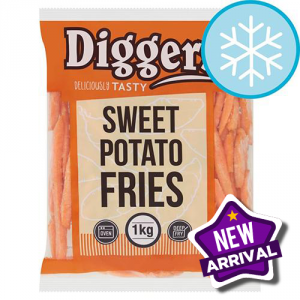 Diggers Sweet Potato Fries 10x1kg