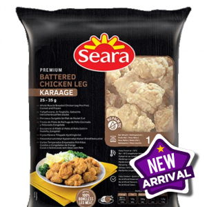 Seara Battered Chicken Karaage (Leg Meat) 10x1kg