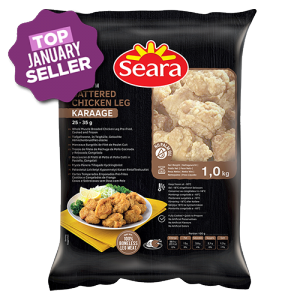 Seara Battered Chicken Karaage (Leg Meat) 10x1kg