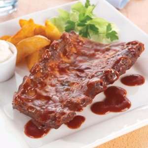 Half Rack Bbq Pork Ribs 12x250g