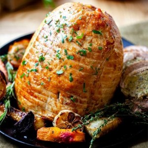 Master Carve Turkey Breast & 2 Stuffed Legs (5 day pre-order) per kg