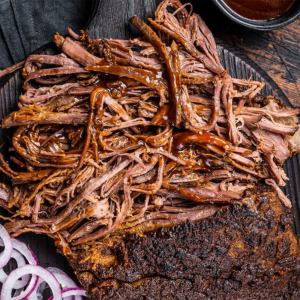 McKeown's Frozen Cooked BBQ Pulled Beef 2x2.5kg